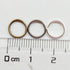 Chenkou Craft 1 Box 6 Colors 1200pcs Open Jump Ring & Ring Jewelry Keychain Making with 1 pc Jump Ring Open/Close Tool and 1 pc Clear Box (8mm)...