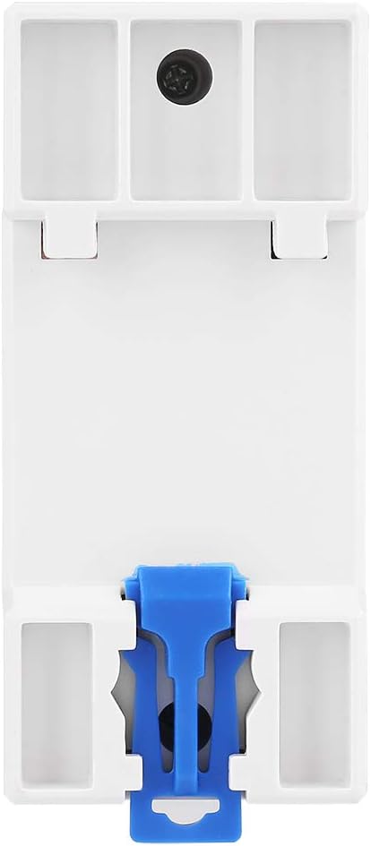 Energy Meter, Small 5 32A 110 130V 60Hz DDS528L LCD Backlight Single Phase Energy KWh Meter 35mm DIN Rail Mounting...