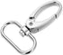 1-inch Silver Curved Lobster Clasps Swivel Trigger Clips Snap (Pack of 20)...
