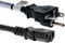 Heavy Duty AC Power Cord, 15A/250V, 14 AWG, 6-20P to C13, (NEMA 6-20P to IEC-60320-C13), Black, Lifetime Wty (3 ft)...