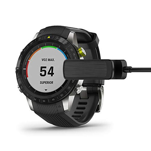 E ECSEM Charging Clip Compatible with Garmin MARQ Athlete/Aviator/Captain/Driver/Expedition/Golfer Smartwatch Charger, 3.3ft USB Data Sync Charge ...