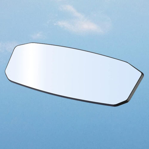 Car Rear View Mirror, 12Inch Interior Clip-on Wide Angle Convex Rear View Mirror, Car Accessories HD Wide Angle Extended Curved Mirror to Reduce B...