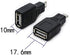 2 Pack USB 2.0 Micro USB Male to TYPE A Female OTG Adapter Connector Converter Coupler...