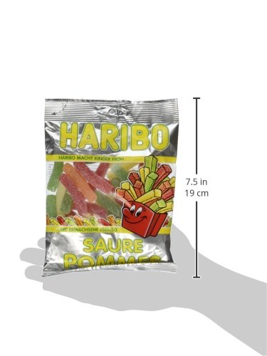 Haribo Saure Pommes Gummi Candy 200 g...