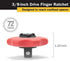 Titan 12091 3/8-Inch Drive 72-Tooth Finger Ratchet...