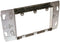 Hubbell-Raco 822 Gang Box Device Cover, 3-Gang, 3/4" Raised...