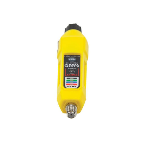 Klein Tools VDV512-100 Cable Tester, Coax Explorer 2 VDV Tester, Push Button Operation For Wire Tracing, Testing and Mapping Coaxial Cable...