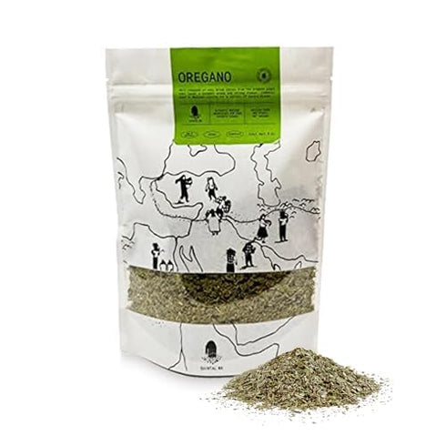 Quintal MX Mexican Natural Oregano Leaves (6 Oz) - Dried Oregano Leaves for Mexican Cuisine & Spices - Mexican seasoning Oregano Dried Leaves - Fr...