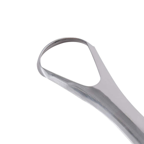 2PCS Metal Tongue Scraper,Stainless Steel Oral Tongue Cleaner Tongue Brush Reusable Tongue Scraper for Oral Care...