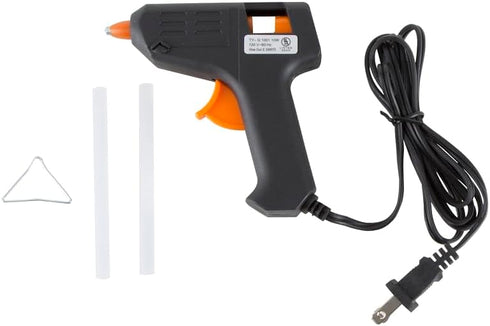 Edward Tools Mini Hot Glue Gun Kit and Sticks Set - Glue Sticks - Bonds in 60 Seconds - For Crafts, Kids, Fabric, Home Repairs, Art - Safety Stand...