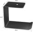 Aluminum Under-Desk Headphone Hook, with Strong Adhesive VHB Tape, Holds 5 lbs (Black)...
