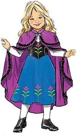 McCall's M7000 Women and Girl's Fairy Tale Snow Princess Costume Sewing Pattern, Sizes 3-14...