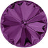 6-pcs 12mm Austria Crystal 1122 Rivoli Button with Shank, SW-1122BT (Amethyst)...
