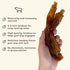 Pupford Beef Tendon Chews for Dogs | Cleans Teeth, Teaches Proper Chewing & Contains Glucosamine to Help Joints | Extra Thick, Long-Lasting, Natur...
