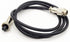 3.28 ft GX12 4 Pin Male to Female Head Aviation Cordset, GX12 4Pins Female to Male Connector Electrical Cable Panel Mount Circular Metal Aviation ...