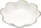 Porcelain Serving Dish,Ceramics Flower Relish Tray with Metallic Rim,Serving Bowls for Wedding,Party Perfect for Small Cereal, Pasta, Salad, Candy...