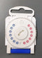 HF 3 RED AND BLUE Wax Guard Wheel for Resound Hearing Aids...