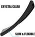 Clear Case for Umidigi A11 + Black Phone Protective Cover for Umidigi A11 + 2 Pack for Umidigi A11 Tempered Glass Screen Protector......