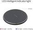 Wireless Charger, 10W Qi-Certified Charging Pad with Control Technology Compatible with (iPhone 15/14 /13/12/ 11/ XR/XS/ 8 Plus) for Samsung Galax...