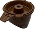Brown Single Serve Ground coffee Brew Basket Filter compatible with Hamilton FlexBrew Coffee Maker Model 49974 49975 49976 49979 49957 49954 49947...