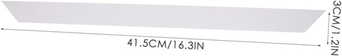 Holibanna Paper Collar Stays 100pcs Shirt Collar Supports Dress Shirt Collar Inserts Tabs Shirts Unilateral Shaper Clothing Paper Rib for Men Dres...