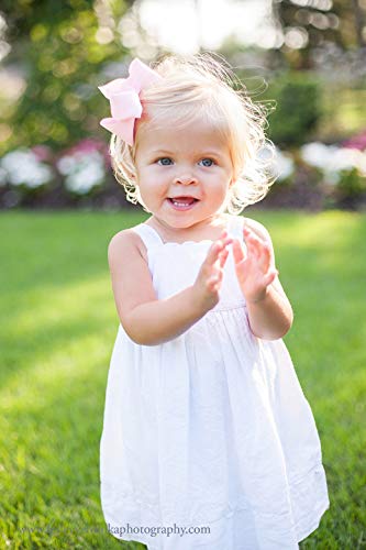 CÉLLOT 40 Pieces 4.5 Inch Hair Bows for Girls Clips Grosgrain Ribbon Boutique Hair Bow Alligator Clips For Girls Teens Toddlers Kids...