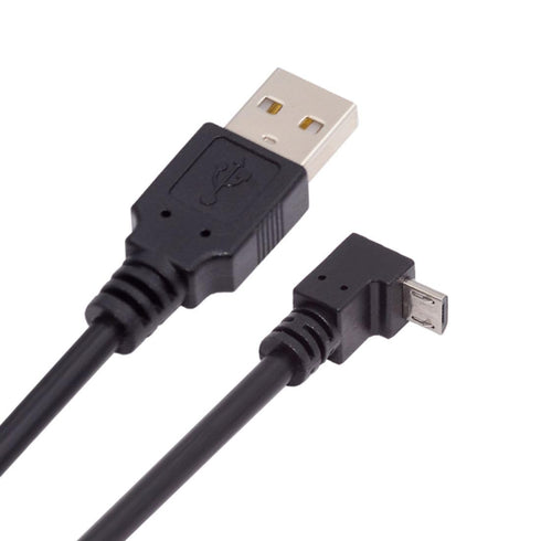 chenyang USB 2.0 to Micro USB 90 Degree UP Angled Data Charge Extension Cable 0.3M...