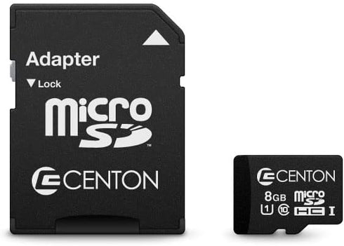 Centon microSD Memory Cards, 8GB, S1-MSDHU1-8G...