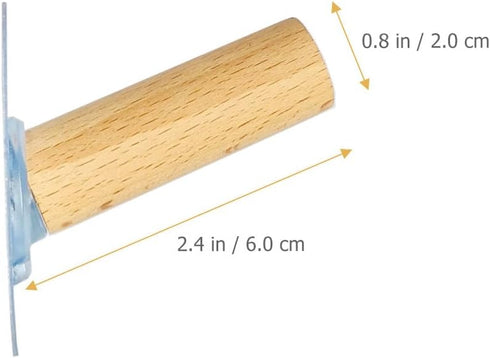1Pc Light Yellow Hat Hooks for Wall Hat Hanger Adhesive Wood Hooks Self Adhesive Hooks Wooden Hat Rack Coat Hooks Wall Mounted Hook Coat Hooks Hom...