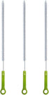 3Pcs 27.9” long Sink Drain Overflow Cleaning Brush, Household Sewer Hair Catcher ?Green?...