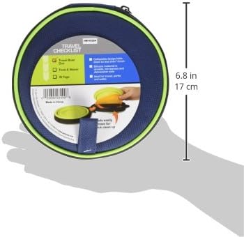 Petmate 3-Cup Silicone Duo Travel Bowl...