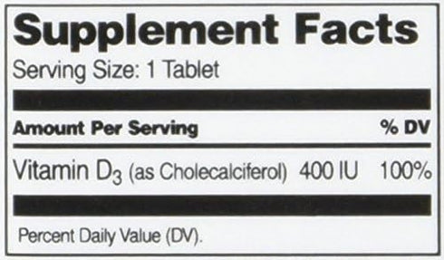 21st Century D3 Chewable - Orange Flavor 400 Iu 110 Chwbls...