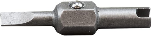 Klein Tools 13231 Replacement Driver Bits, 1/8-Inch Slotted and Schrader...