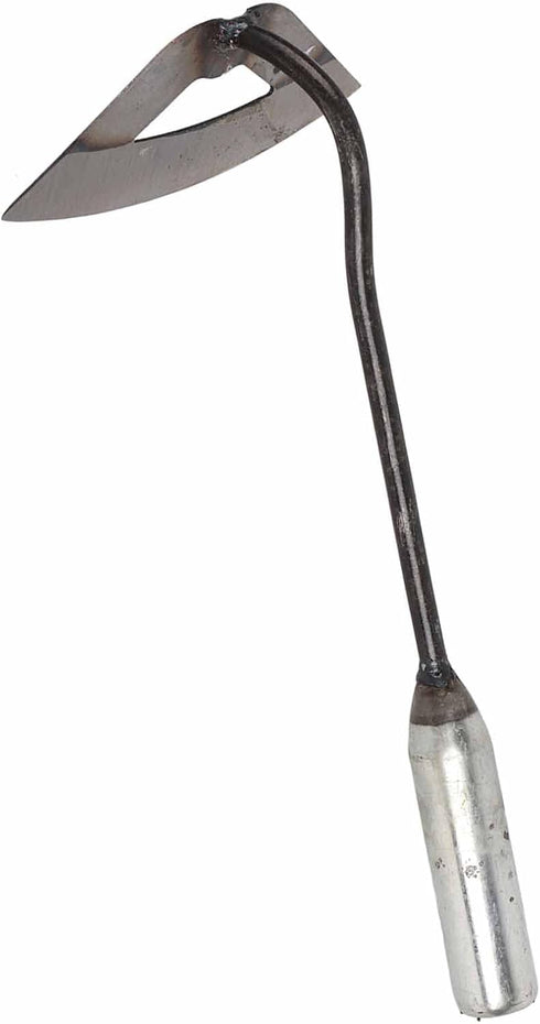 Ejoyous Garden Hoe, Stainless Steel Hollow Hoe Weed Rake Hand Gardening Weeder Tool for Home Garden Backyard Farm Weeding Loosening and Planting (...