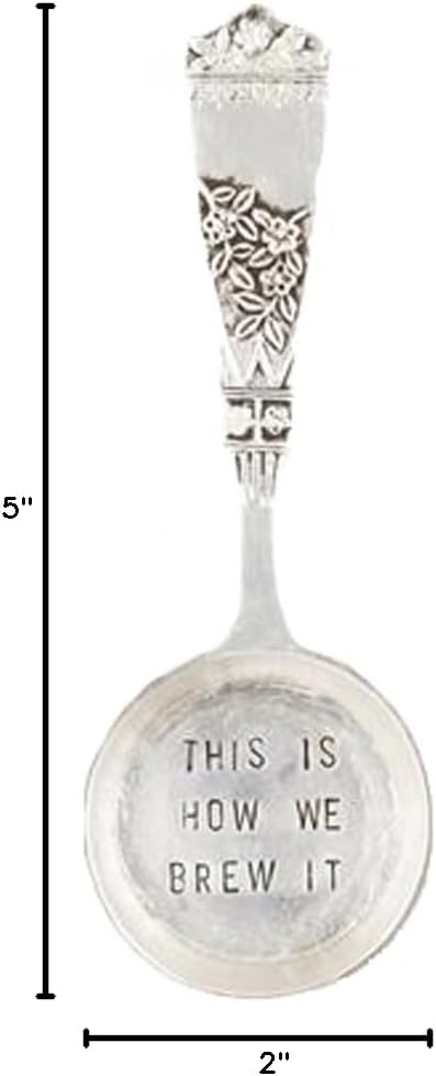 Mud Pie Brew it Coffee Scoop, Silver...