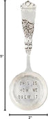 Mud Pie Brew it Coffee Scoop, Silver...