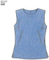 New Look Sewing Pattern 6483 Misses Tops, Size A (6-8-10-12-14-16)...