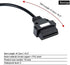 OBD2 to OBD1 GM Adapter,OBD1 12 Pins to OBD2 16 Pins Diagnostic Tool Connector Adapter Cable Replacement for GM...