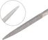Utoolmart Diamond Needle File, 2-Pieces Mini Diamond Needle File Set, 4mm x 160mm Triangle Files Tools, 150 Grits Small Tip Files, for Metal Glass...