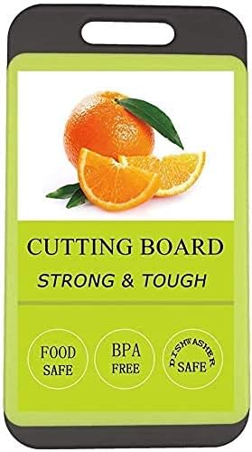 Mini Kitchen Cutting Board Mats, BPA-Free, Dishwasher Safe, Juice Grooves, Thicker Boards, Easy Grip Handle, Non Porous (1)...