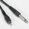 InstallerParts 6Ft 1/4" Mono Male to RCA-Male Cable- Compatible with Amplifiers, Instruments, and More!...