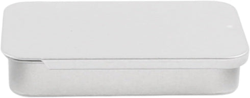 Vagocom 2Pcs Empty Push and Pull Storage Boxes,2.36x1.34x0.43inch / 60x34x11mm Small Metal Box with Lid for Storing Crafts, Sewing Supplies and Ot...