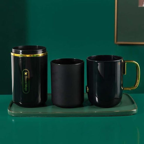 Toothbrush cupp Portable for Travel (Black), GT25413...