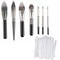 40 pcs Makeup Brushes Pen Guard Protector Set Reusable Expandable Mesh Cover(Not include Brushes)...
