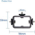 Tripod Mount Adapter Kit for 3 Devices. Works with Smartphones, iPhone, Android, GoPros, DSLR Cameras, Mic, LED, Ring Lights. Perfect for Vlogging...