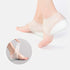Heel Cup Insoles Half Height Increase Insoles Invisible Silicone Shoe Lift Heel Pads 4.5CM Men Women (for Size 40-46)...