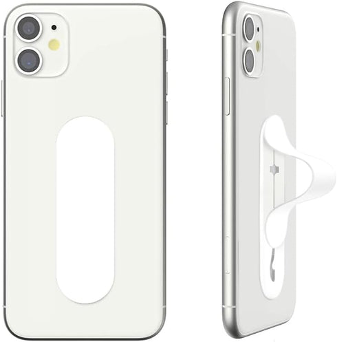 Momostick Flatstick, Cell Phone Finger Grip Strap Holder for Hand, Cell Phone Stand, New Slim Finger Loop Selfie Grip Compatible with Most Smartph...