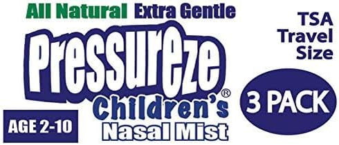 All Natural Preservative-Free Sterile Nasal Spray for Children - Fast Relief Nasal Spray - for Sinus Allergies & Congestion |130 Sprays, 18 ml (Pa...