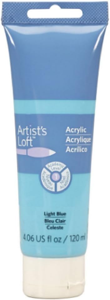 Artist's Loft Acrylic Paint, 4 oz (Light Blue)...