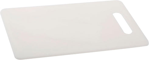 Luciano Plastic Cutting Board, 13.6 x 9.8 inches, White...